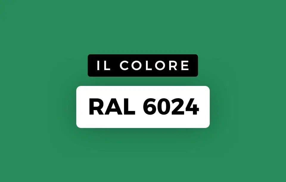 Colore RAL 6024