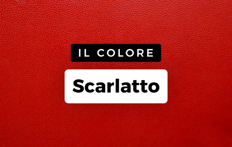 Colore Scarlatto