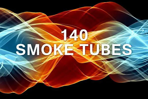 14. 140 Smoke Tube Brushes PNG
