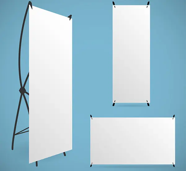 Blank RollUp Banners