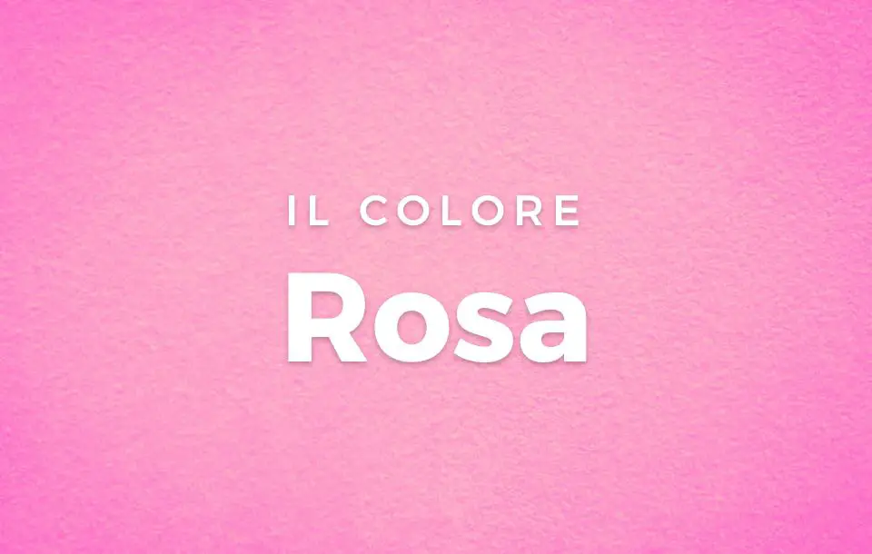 Colore Rosa