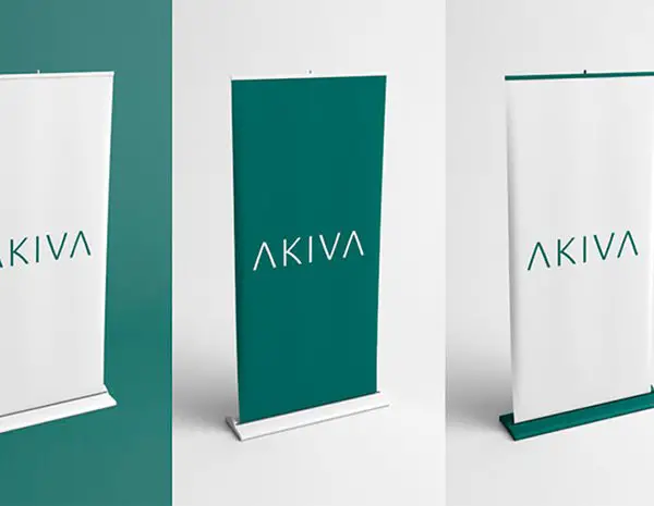 Download Fully Editable Rollup Banner Mockup Free PSD 1