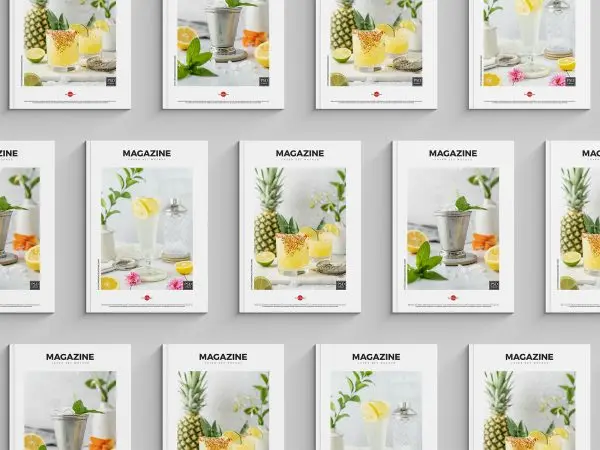 Grid of Magazines Covers Mockup 600x450 1
