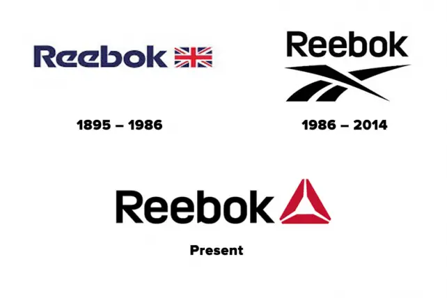 reebok logo vecchio e nuovo