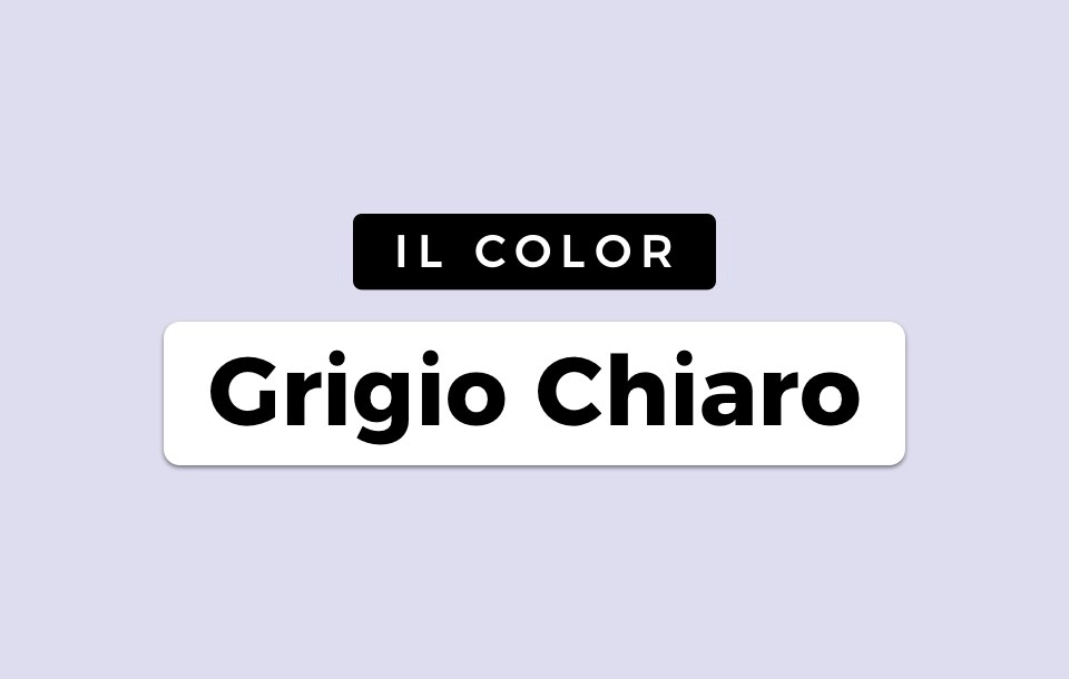 Color Grigio Chiaro