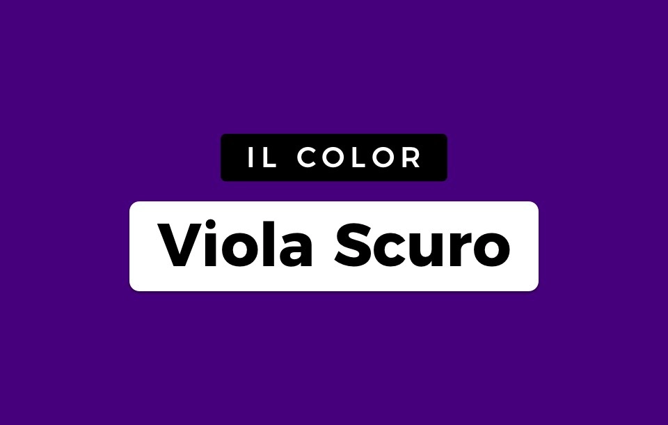 Color Viola Scuro