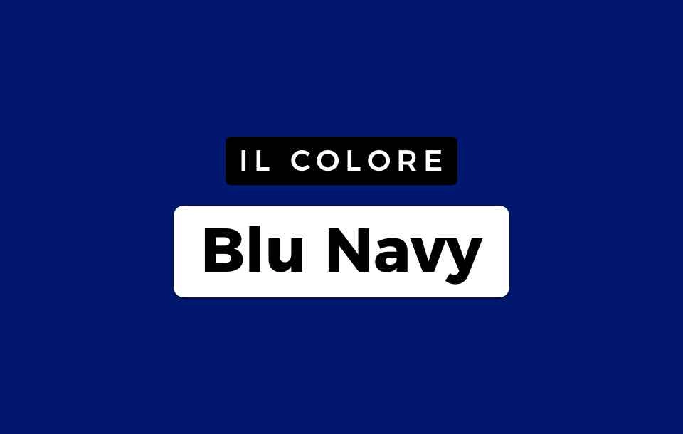 Colore Blu Navy