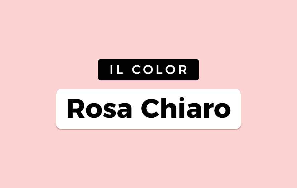 Colore Rosa Chiaro