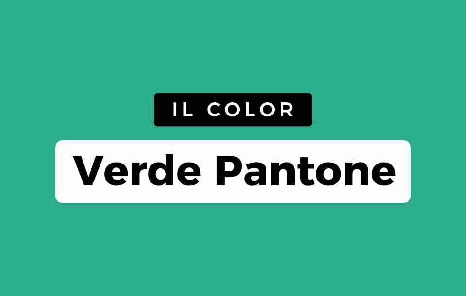 Colore Verde Pantone