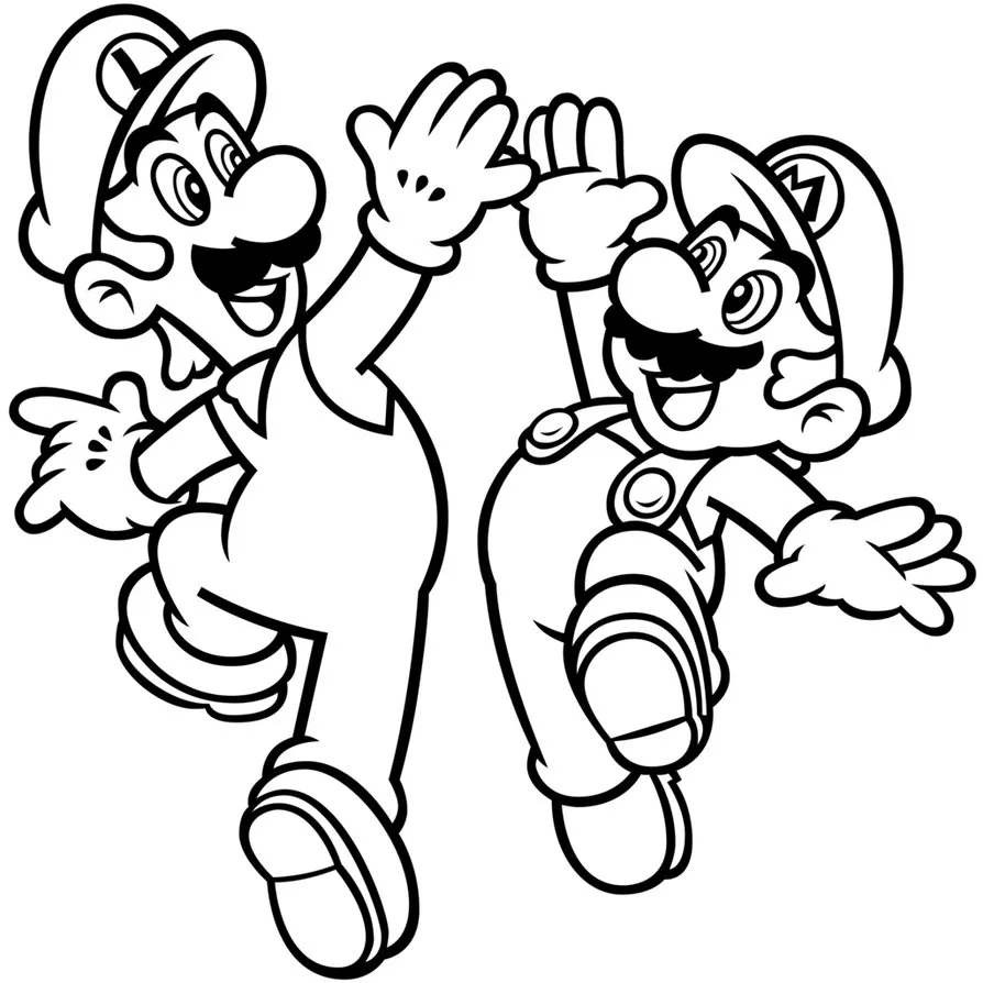 Disegni da colorare di Super Mario 11