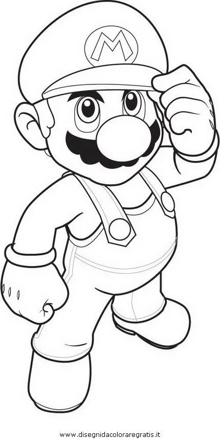 Disegni da colorare di Super Mario 2