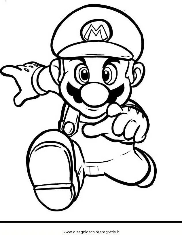 Disegni da colorare di Super Mario 4