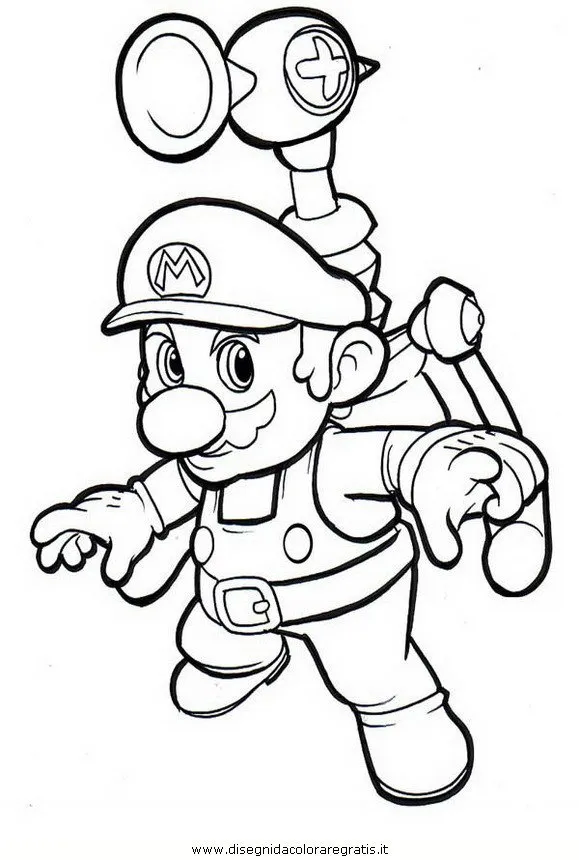 Disegni da colorare di Super Mario 6