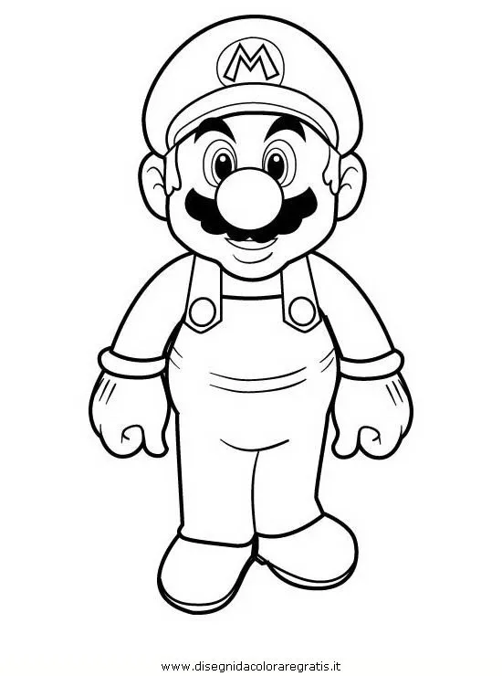 Disegni da colorare di Super Mario 7