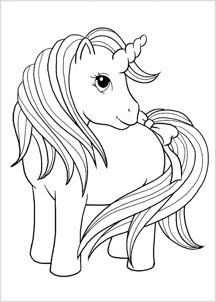 disegno unicorno