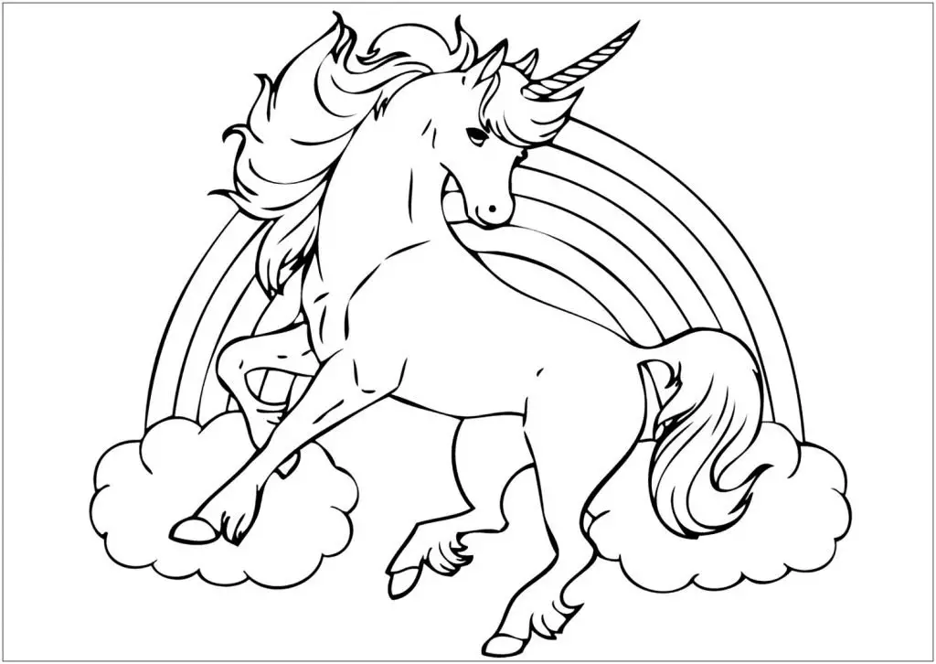 unicorni disegno