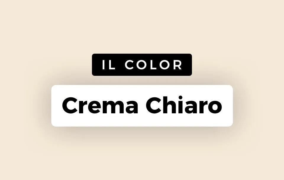 Color Crema Chiaro