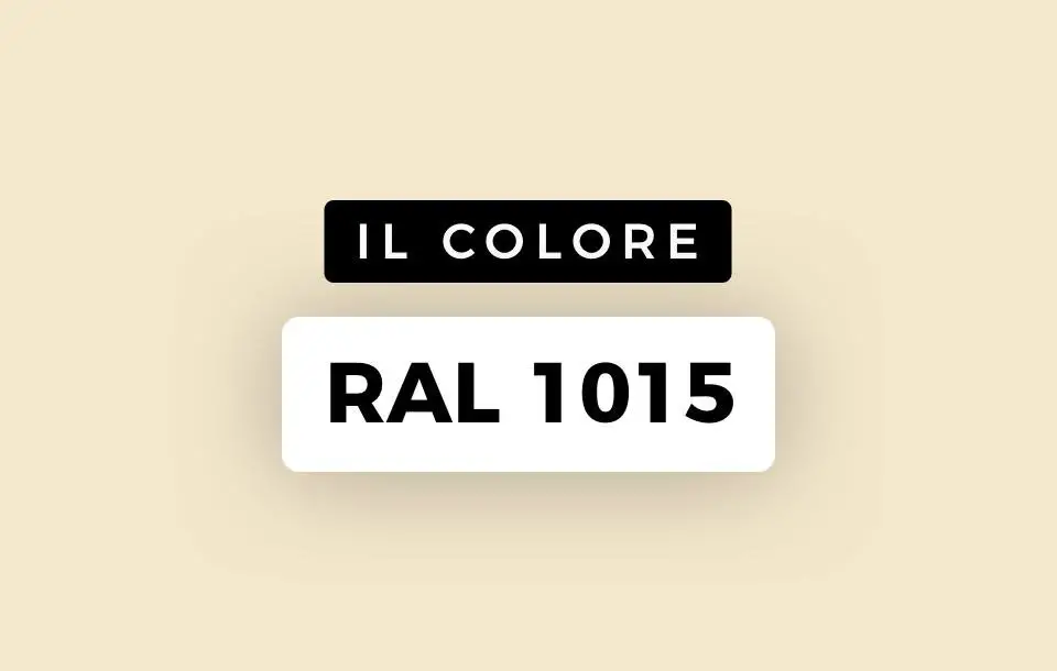Colore RAL 1015