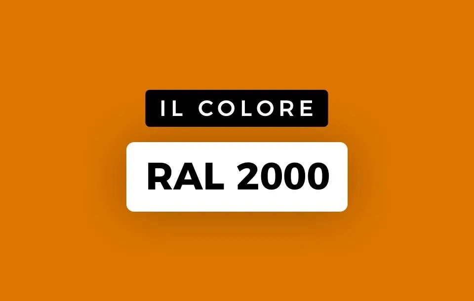 Colore RAL 2000