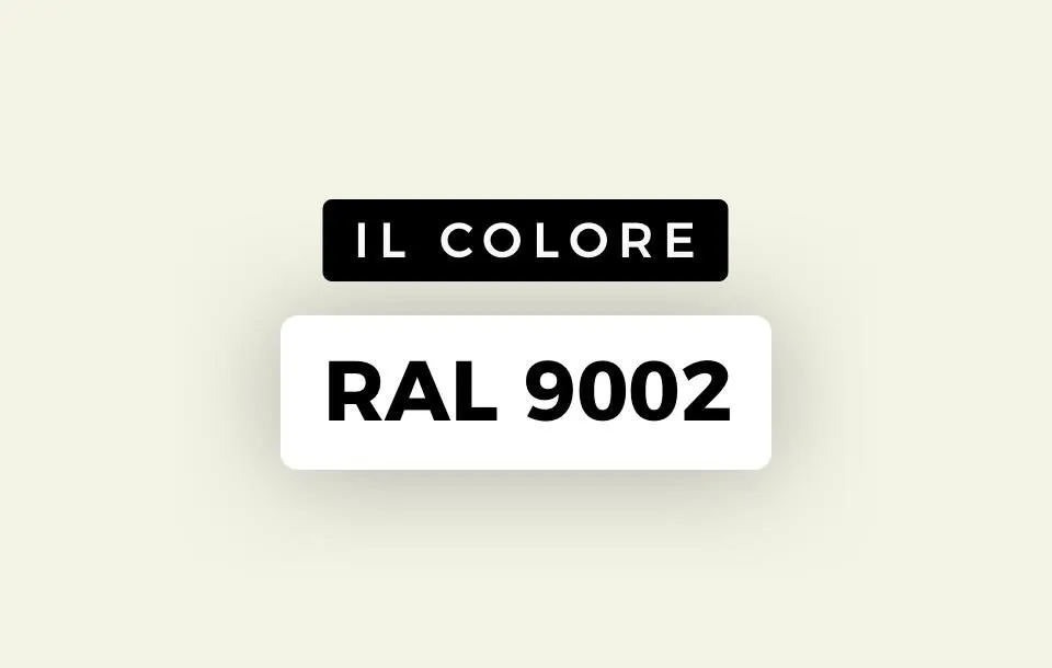 Colore RAL 9002