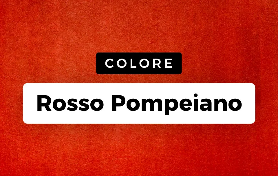 Colore Rosso Pompeiano 1