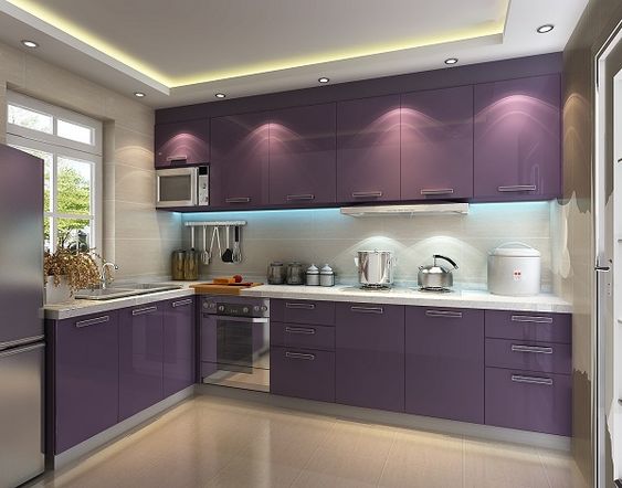 cucina viola melanzana