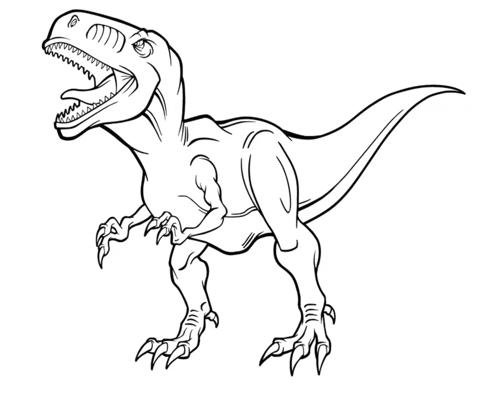 Dinosauro Disegni da Colorare 3