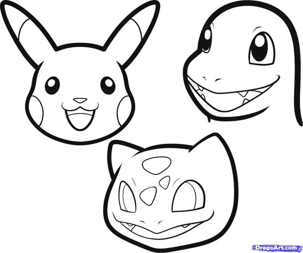 disegno facile pokemon